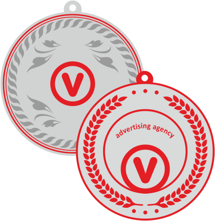 Medals with logo