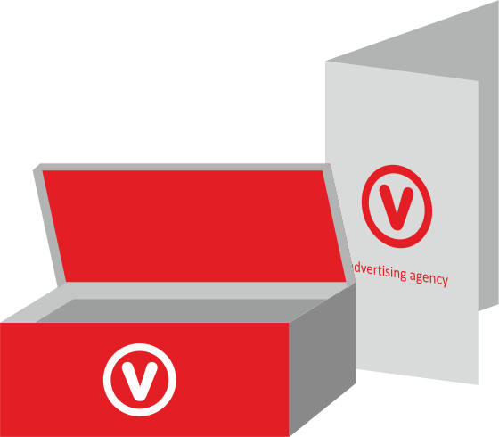 Server checkbooks with a logo