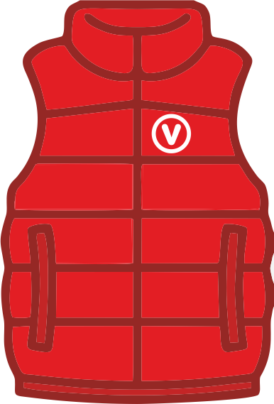 Vests with logo