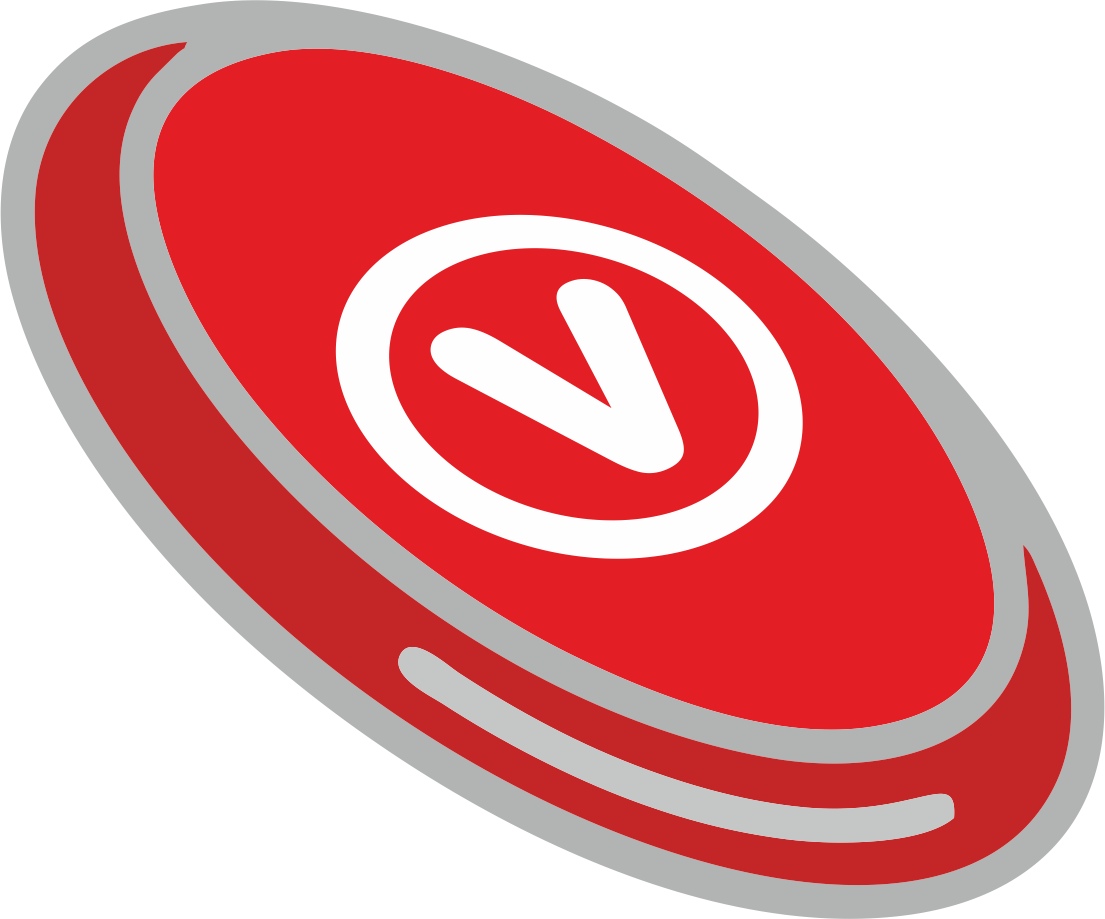 Frisbee with a logo