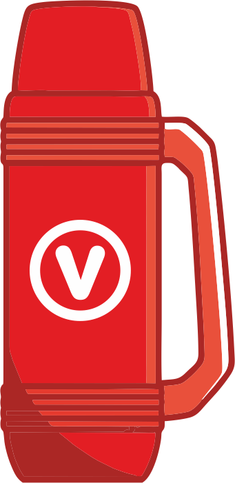 Thermoses with the logo